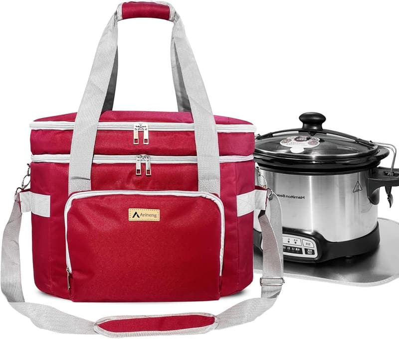 Insulated Travel Carrier for 4-8 Quart Crock Pots
