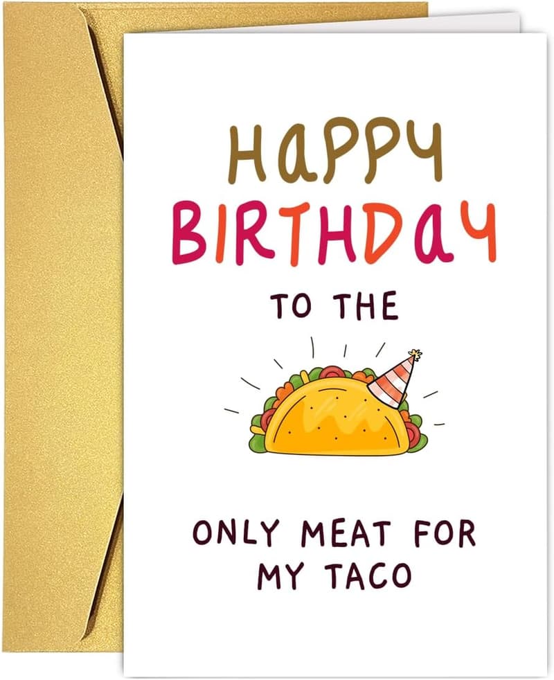 Funny Happy Birthday Card for Him -