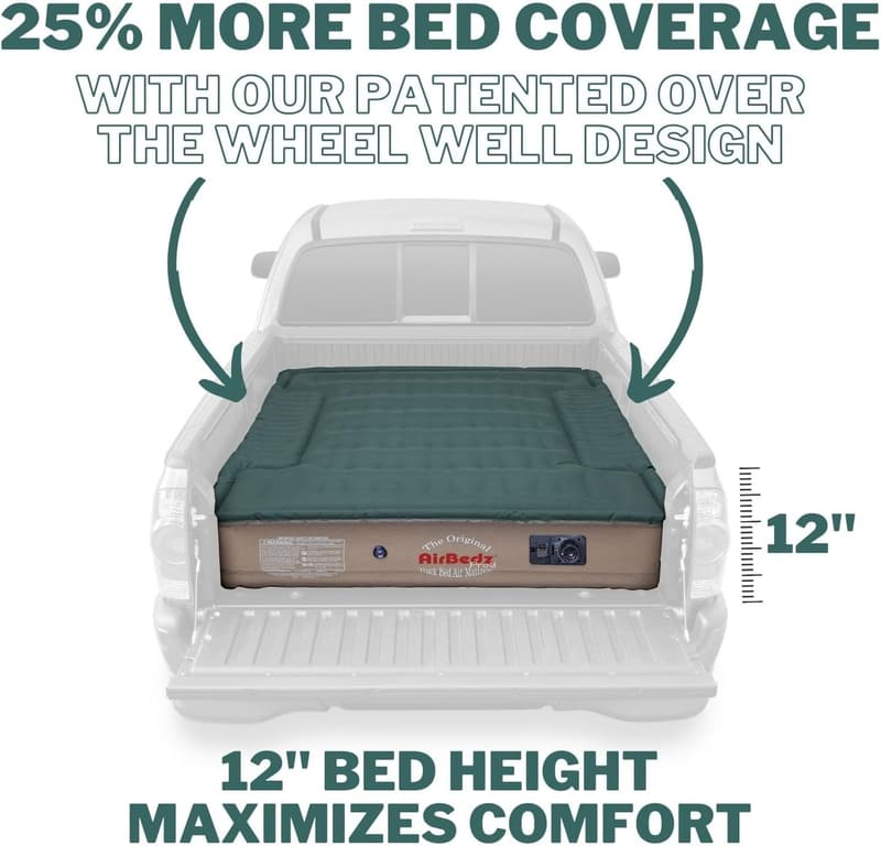 Pro3 Series 6.5ft Truck Bed Air Mattress for Camping
