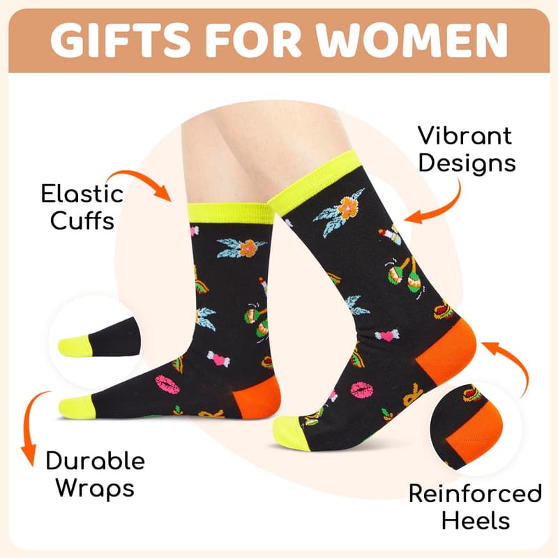Mother's Day Gift - Women’s Socks for Mom, Sister, or Daughter