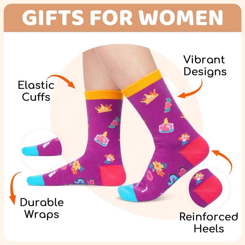 Mother's Day Gift - Women's Socks for Aunt or Sister
