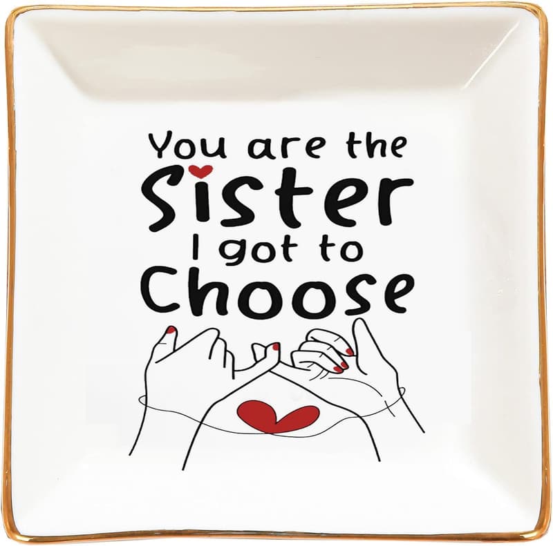Sister Jewelry Dish - Unique Birthday Gift for Women