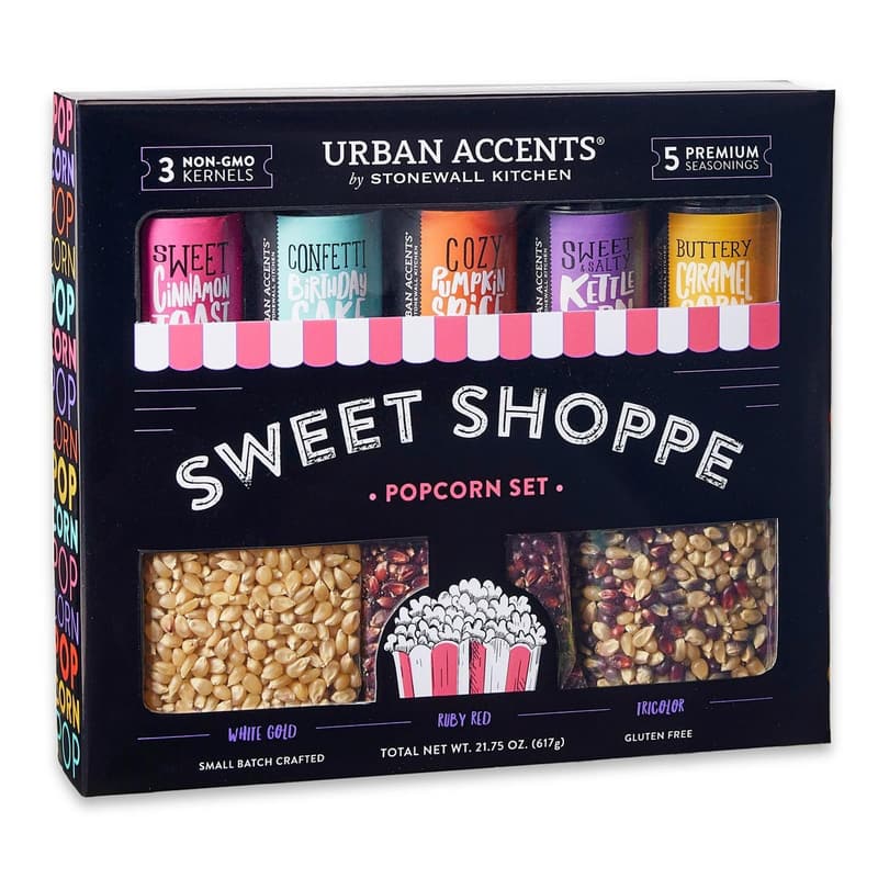 Movie Night Gift Set - Popcorn Seasoning Variety Pack (Set of 8)