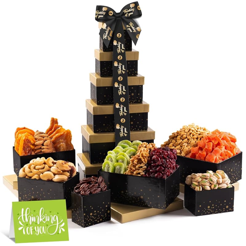 Thinking of You Gourmet Nuts & Dried Fruits Gift Basket