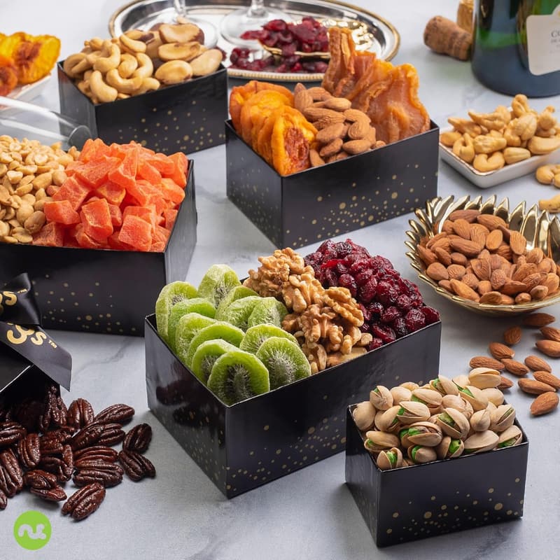 Thinking of You Gourmet Nuts & Dried Fruits Gift Basket