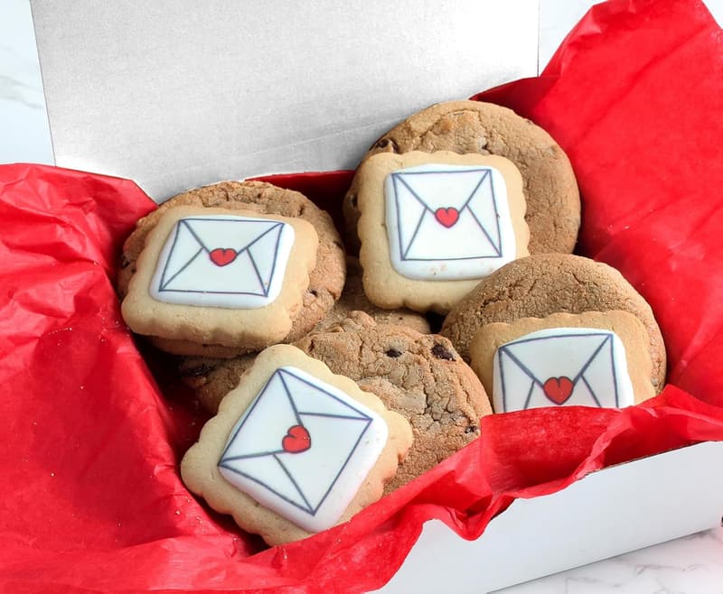Get Well Soon Gift Basket with Individually Wrapped Cookies