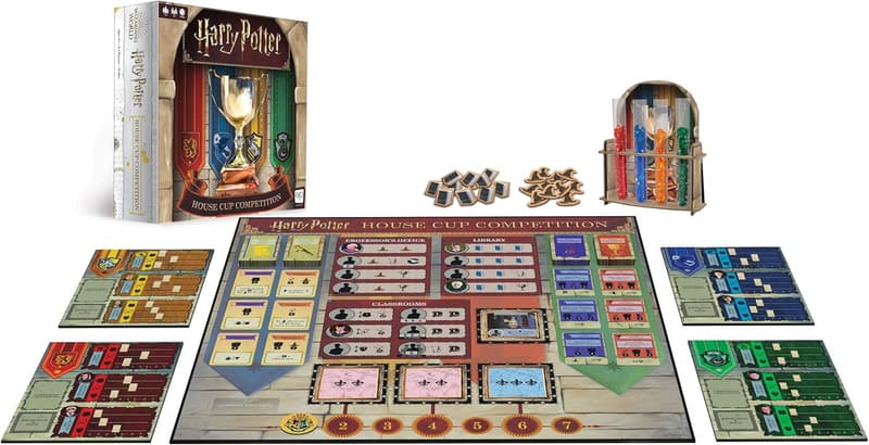 Harry Potter House Cup Competition Board Game – Officially Licensed
