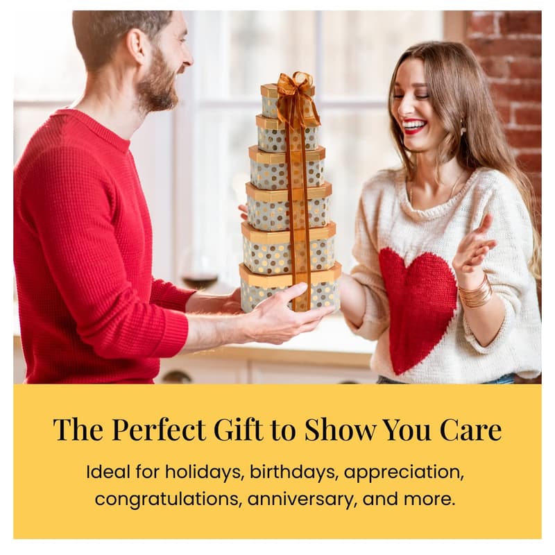 Gourmet Food Gift Basket for Appreciation & Birthdays
