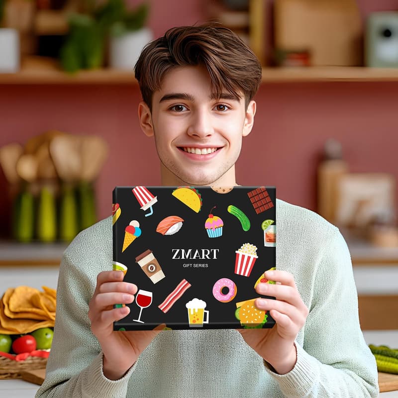 Fun Food-Themed Socks for Men and Teen Boys
