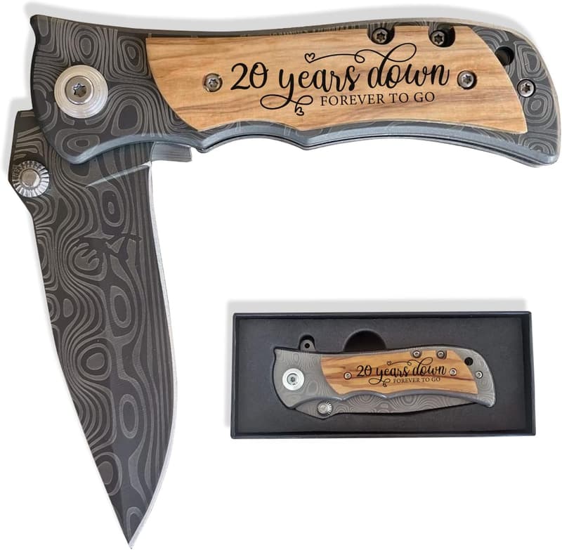20th Anniversary Platinum Keepsake for Parents