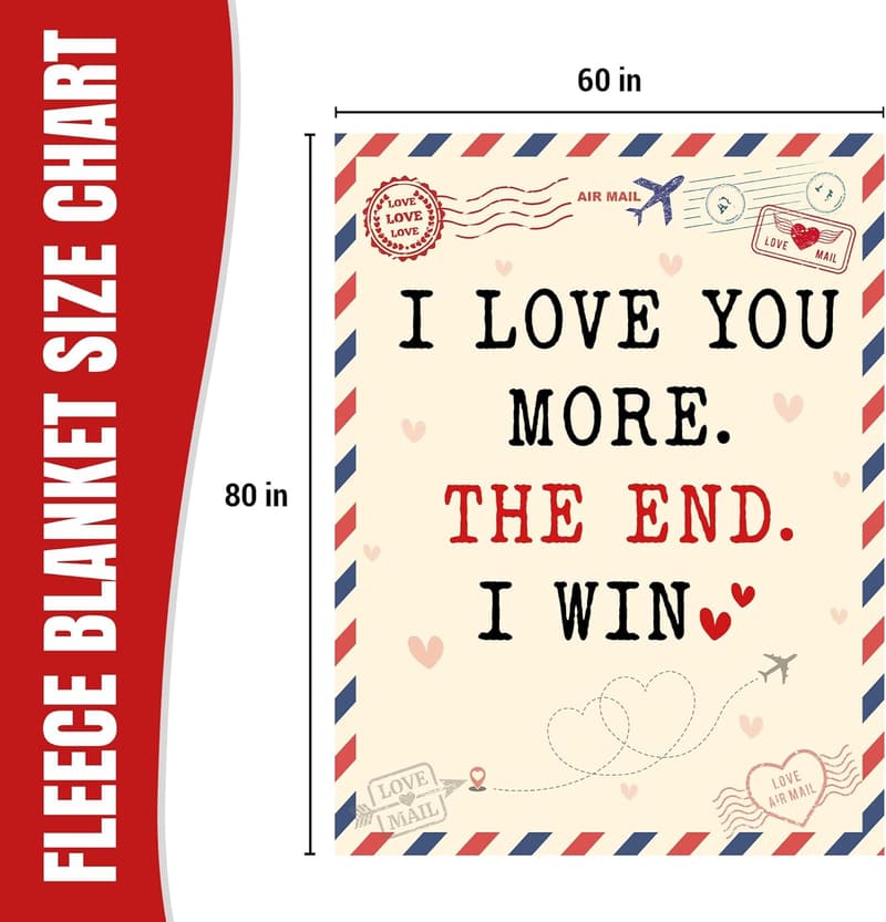 Anniversary Fleece Throw Blanket - 