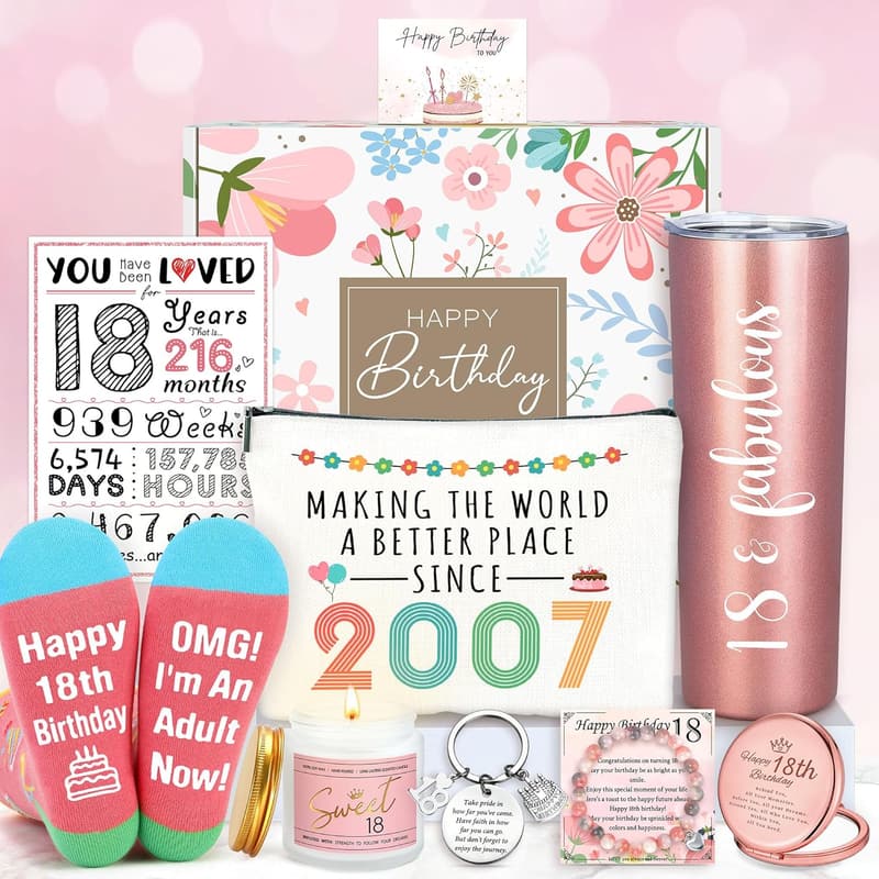Unique 18th Birthday Gifts for Girls