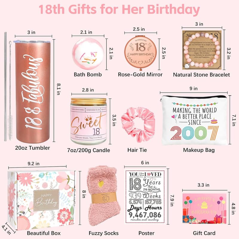 18th Birthday Gifts for Girls - 10 Unique Ideas for Daughters