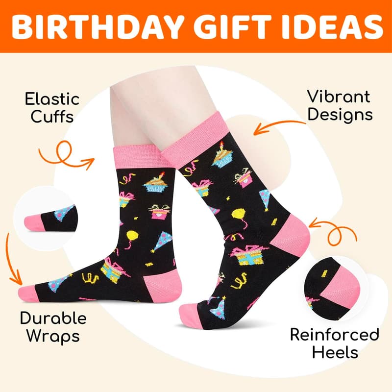 18th Birthday Gift: HappyPop Socks for Teen Girls
