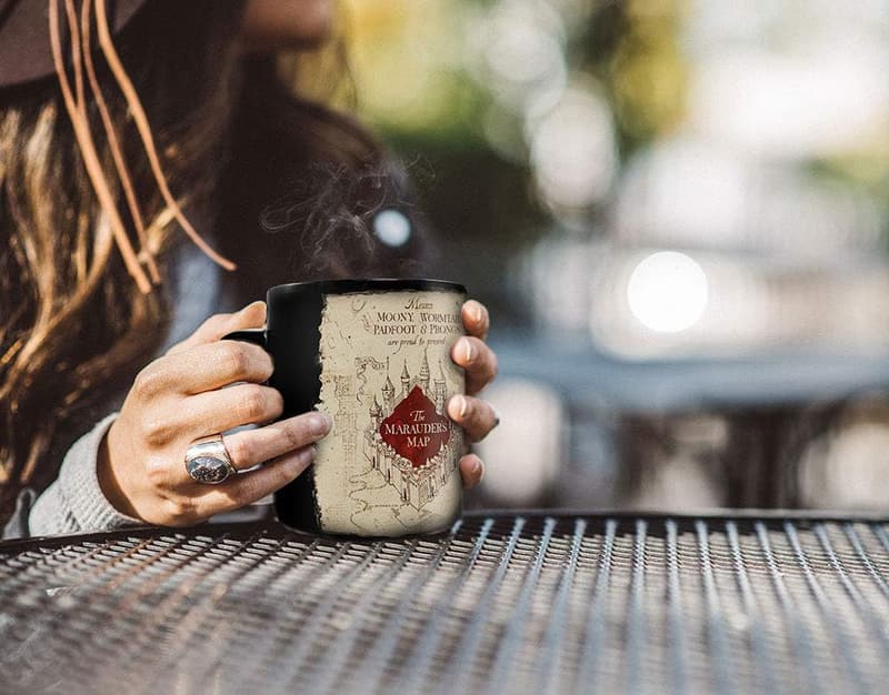 Harry Potter Marauder's Map Heat-Sensitive Mug – 16 oz
