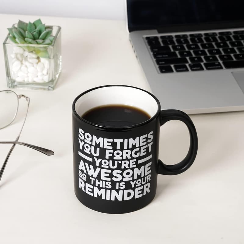 Inspirational Coffee Cup Gift for Men and Women