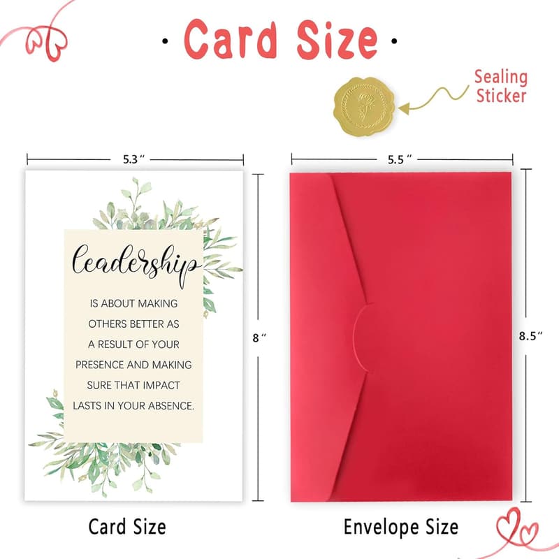 Boss's Day Leadership Definition Card - Appreciation Gift