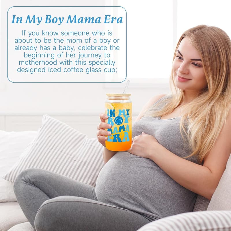 New Mom Care Package: Baby Boy Gift Basket for Baby Shower