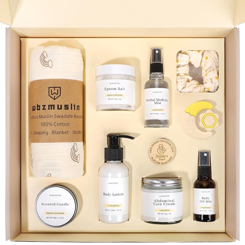 New Mom Care Package: Luxury Essentials for Baby Shower