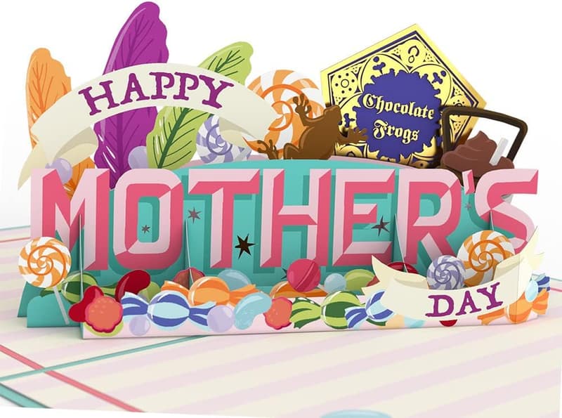 Mother's Day Harry Potter Pop-Up Card for Mom, 5” x 7”
