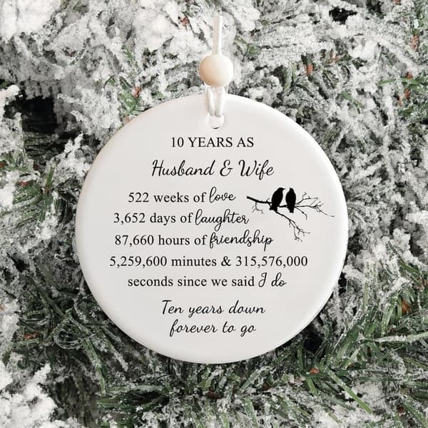 10th Anniversary Tin Gifts for Couples