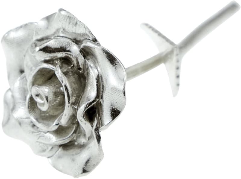 10th Anniversary Metal Rose - 100% Pure Cast Tin Gift