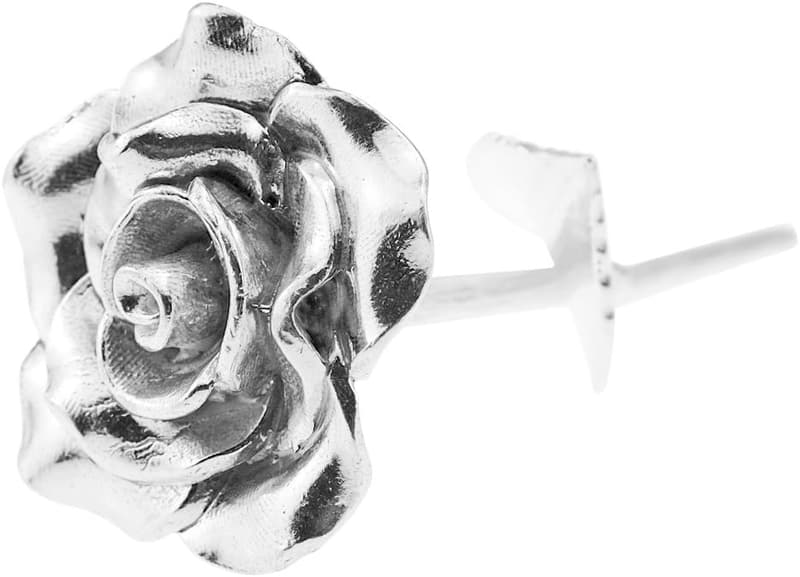 10th Anniversary Metal Rose - 100% Pure Cast Tin Gift