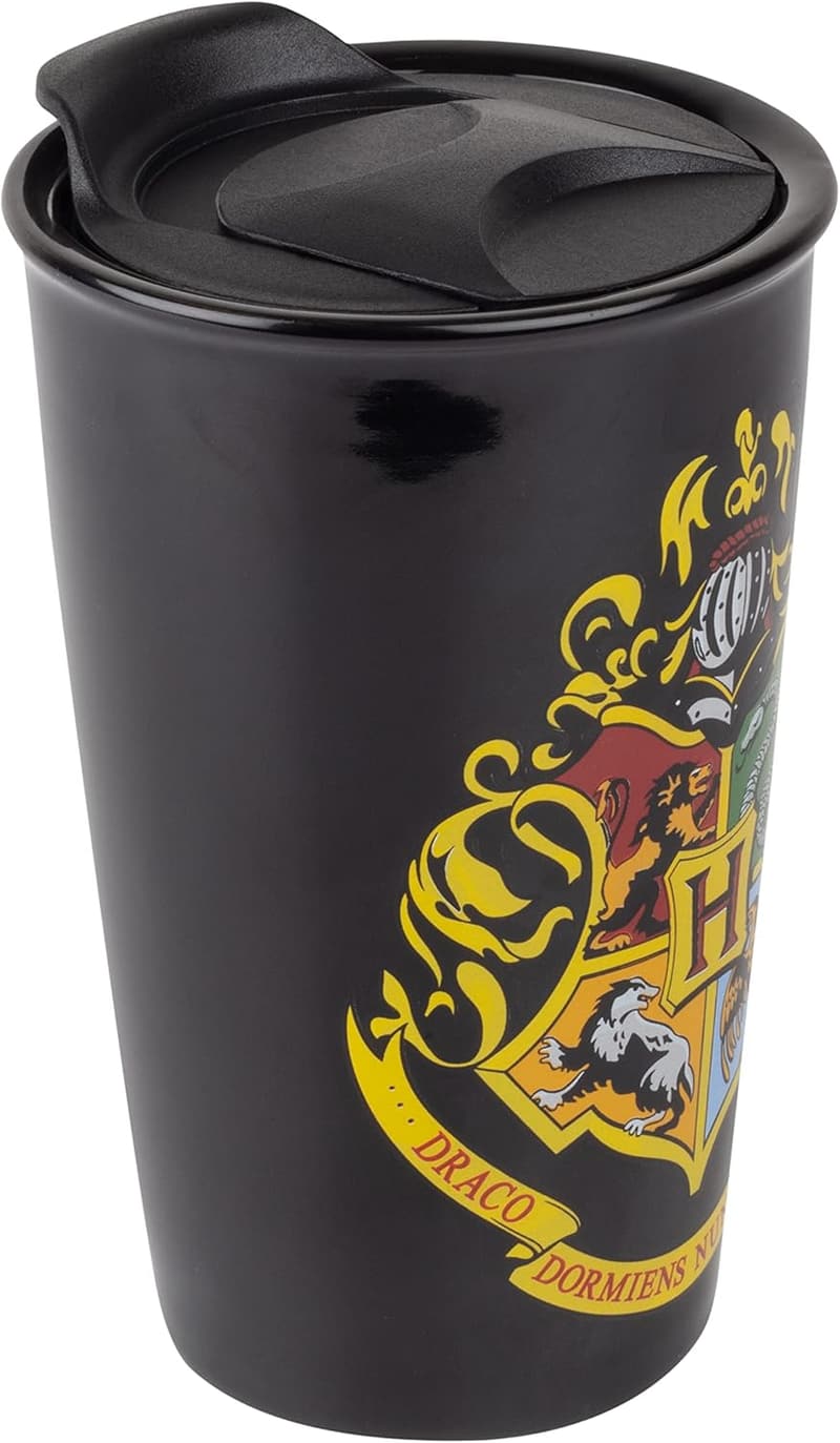 Harry Potter Hogwarts Ceramic Travel Mug - 14oz Tumbler