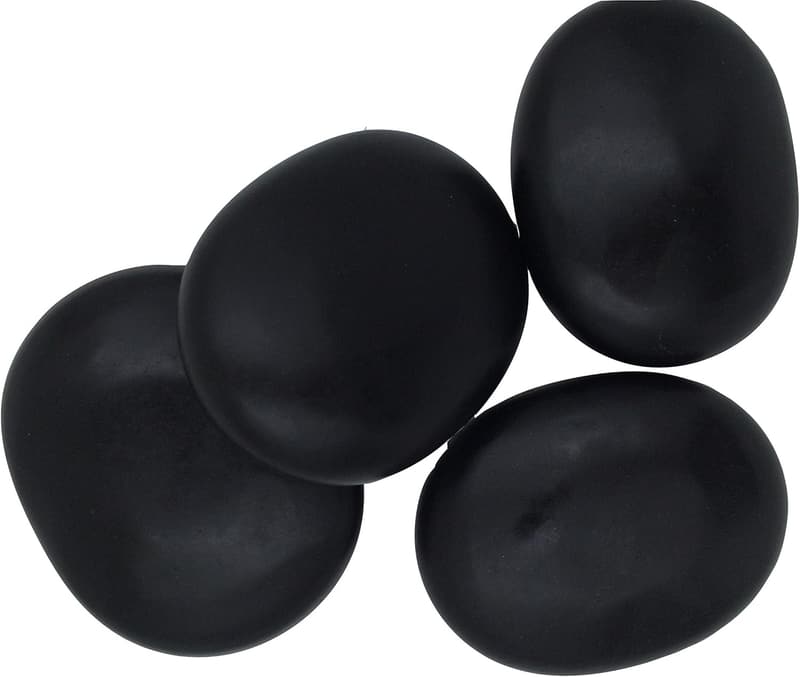 Large Basalt Massage Stone Set - 4 Pieces