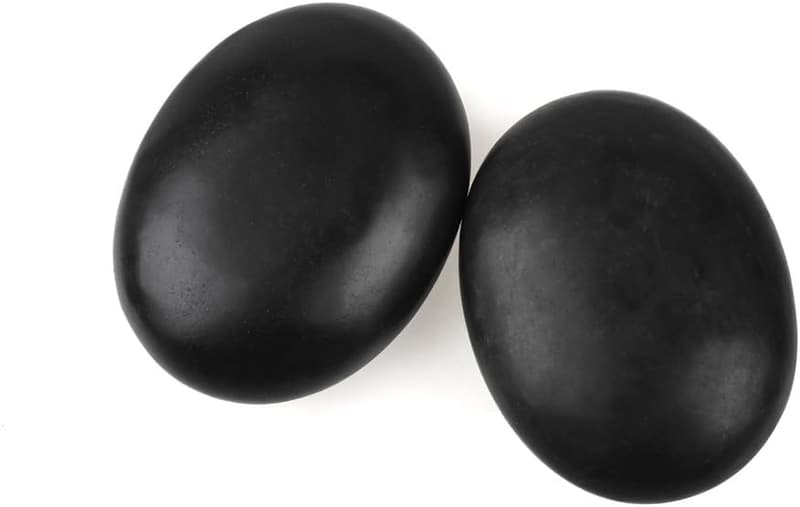Natural Basalt Hot Massage Stones Set for Home Spa