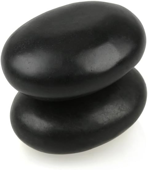 Natural Basalt Hot Massage Stones Set for Home Spa