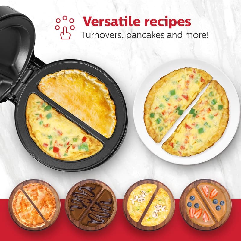 Non-Stick Stainless Steel Omelet & Frittata Maker