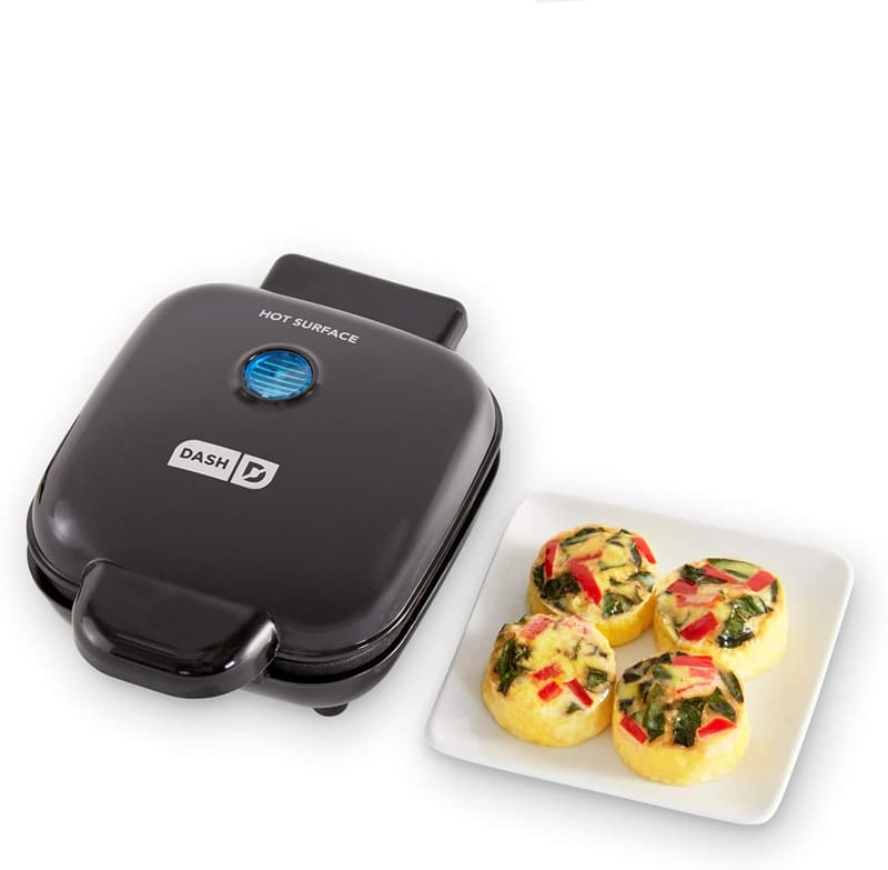 DASH Deluxe Sous Vide Egg Bite Maker with Silicone Molds - Black