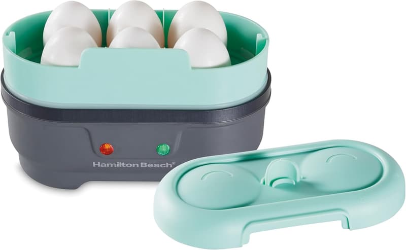 Electric Egg Bite Maker - Hard Boiled & Poached Eggs, Teal