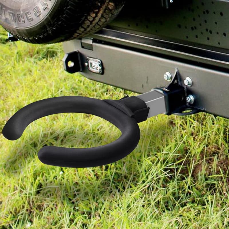 Portable Stainless Steel Hitch Toilet Seat for Camping & Emergencies
