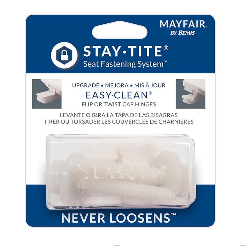 Toilet Seat Fastening Upgrade Kit - Mayfair Stay·Tite