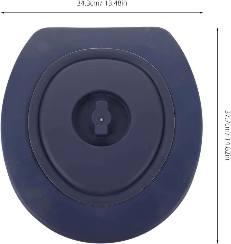 Comfortable Round Bucket Lid for Elderly Outdoor Use