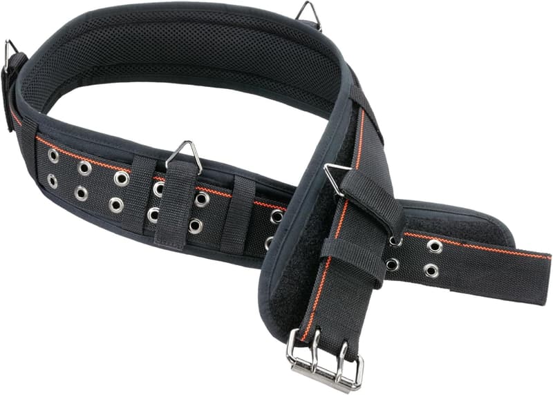 Adjustable Foam Padded Tool Belt - 2X-Large, Black