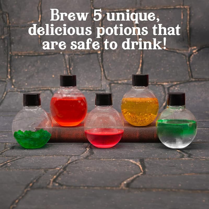 Wizard Potion Science Kit - 5 Magical Drinkable Experiments