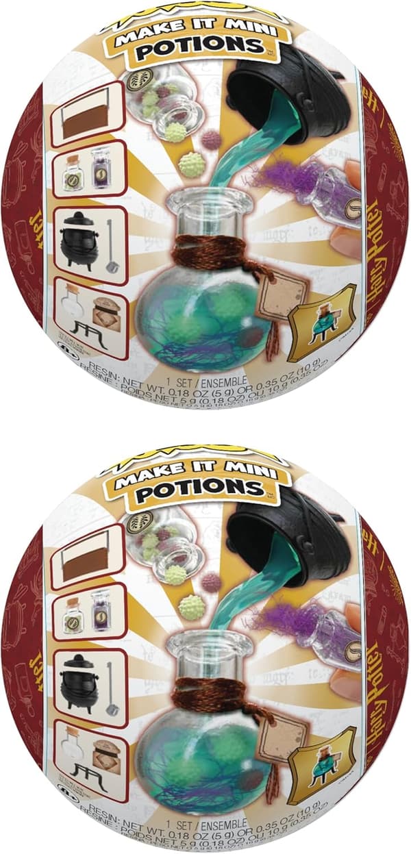 Harry Potter Mini Potion Collectibles (2-Pack) - DIY Resin