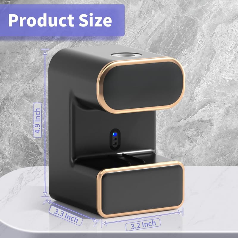 Wall-Mounted Automatic Toothpaste Dispenser for Kids & Adults