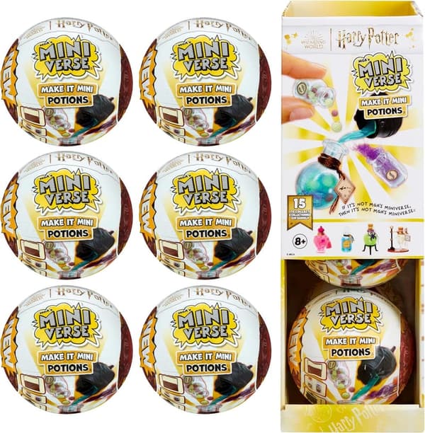 Harry Potter Mini Potion Collectibles Party Pack - 6 Pack