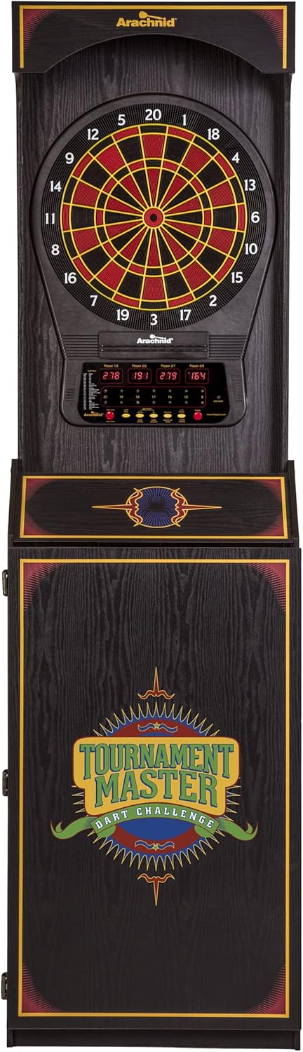 Arachnid Cricket Pro 650 Electronic Dartboard with 24 Games