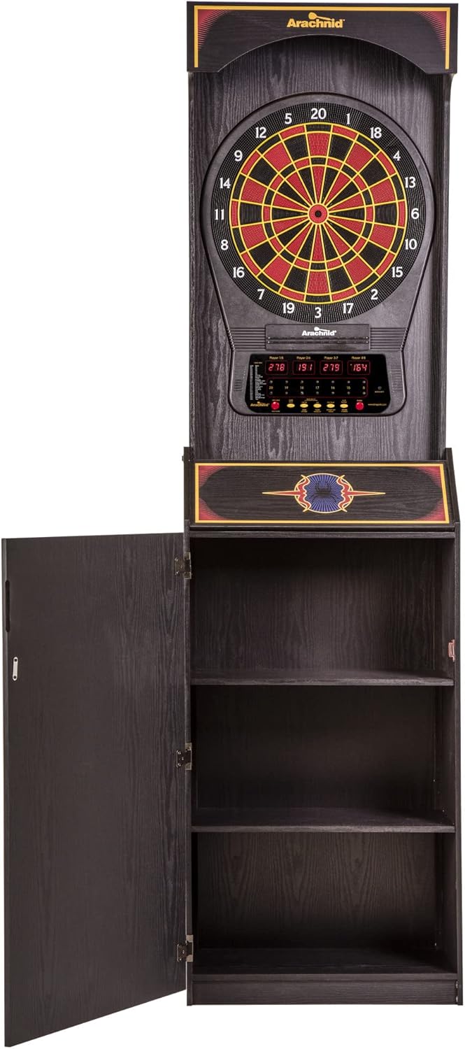 Arachnid Cricket Pro 650 Electronic Dartboard with 24 Games
