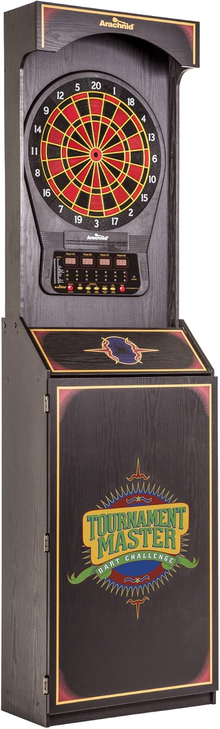 Arachnid Cricket Pro 650 Electronic Dartboard with 24 Games