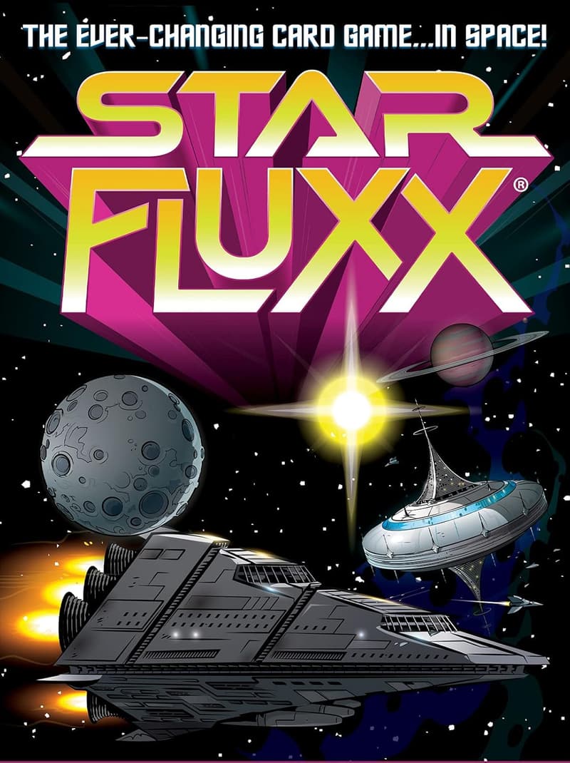 Star Fluxx Card Game - Space-Themed Fun for 2-6 Players