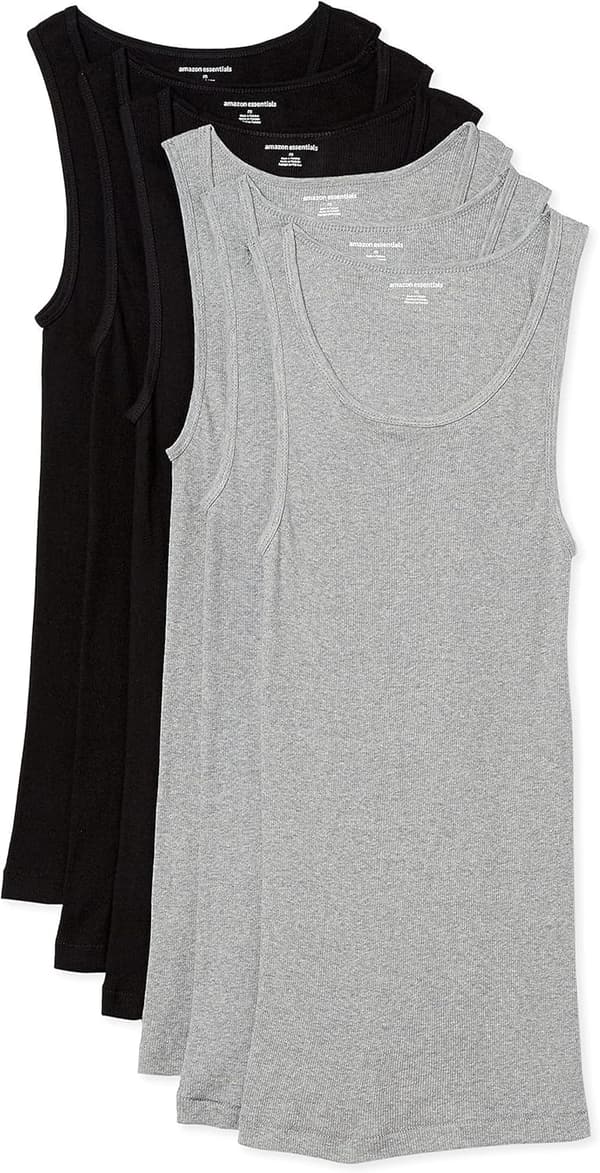 Men's Tank Undershirts - Pack of 6 Essentials