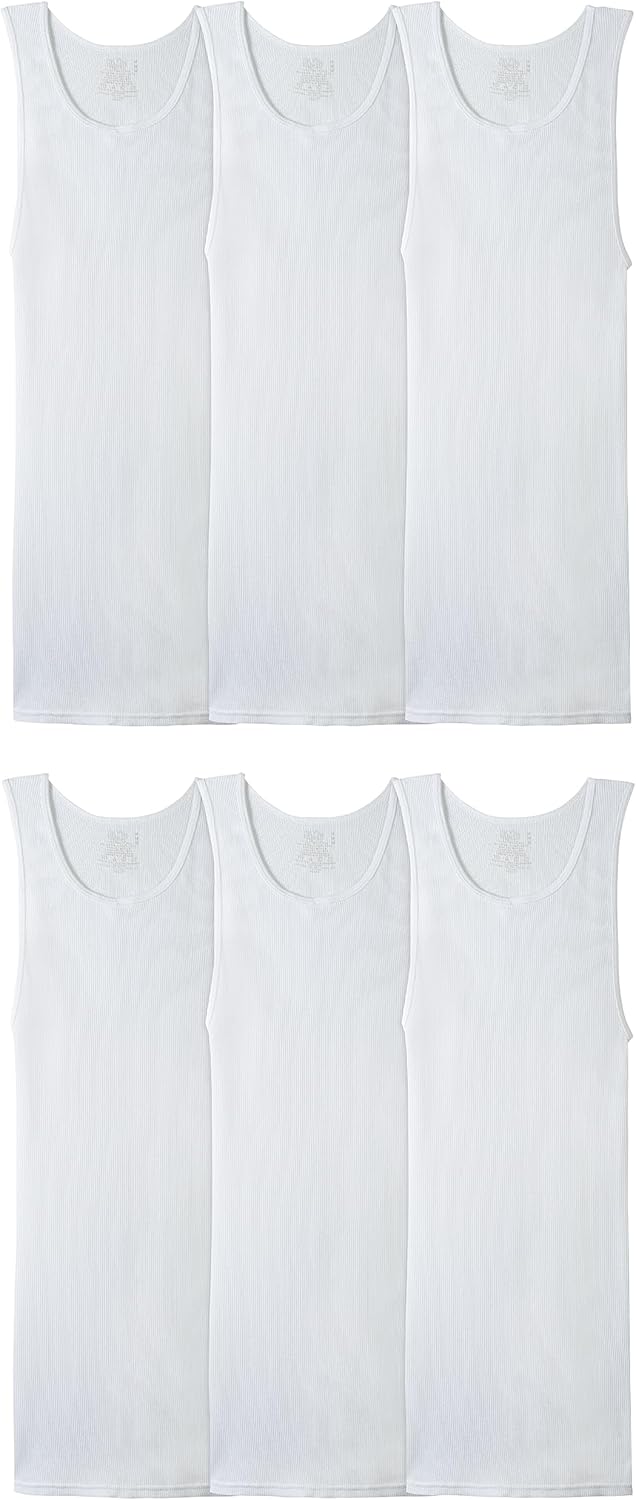 Men's Moisture-Wicking Sleeveless Tank Top by Fruit of the Loom