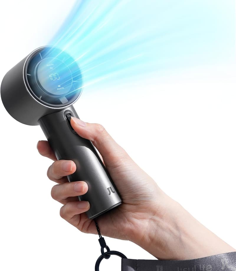 Adjustable Speed Mini Handheld Fan with 5000mAh Battery