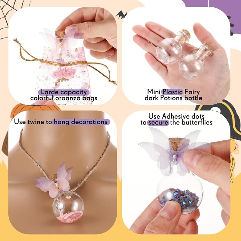 Fairy Theme Birthday Magic Potion Kit with 24 Bottles